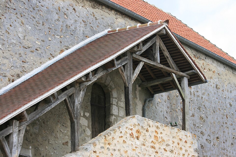 Maison forte, escalier.